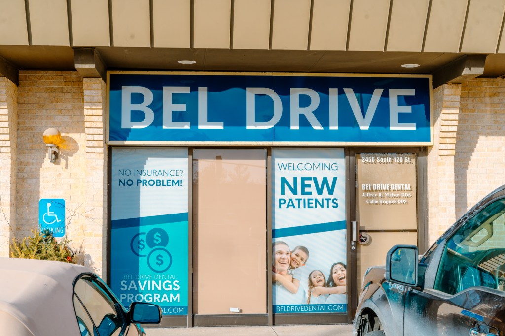 Bel Drive Dental Entrance