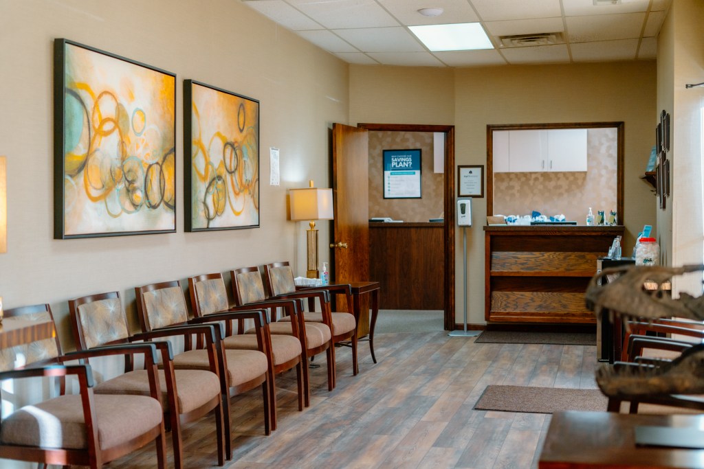 Bel Drive Dental Waiting Area